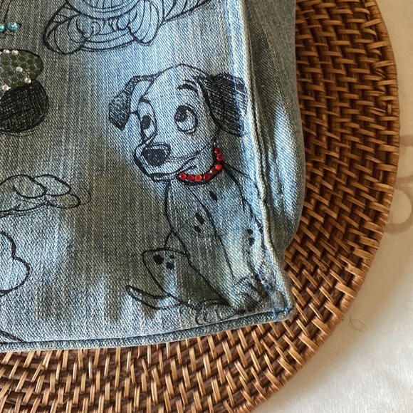 🌻SALE🌻VINTAGE , RARE Disney Denim Tote - Picture 13 of 13